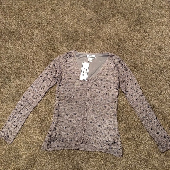 Gray Cardigan